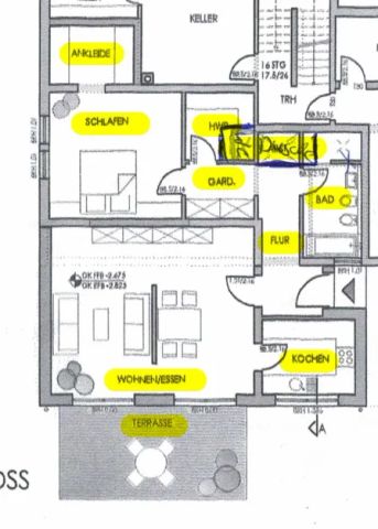 Großzügige 2-Zimmer-Wohnung mit Südterrasse und Fernblick - Foto 3