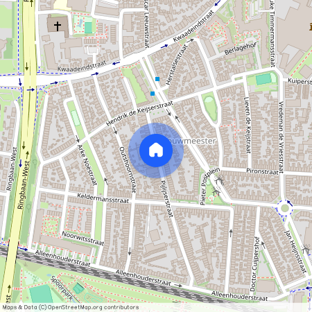 Bouwmeestersbuurt Zuid, 5041 KC, Pijlijserstraat, Tilburg