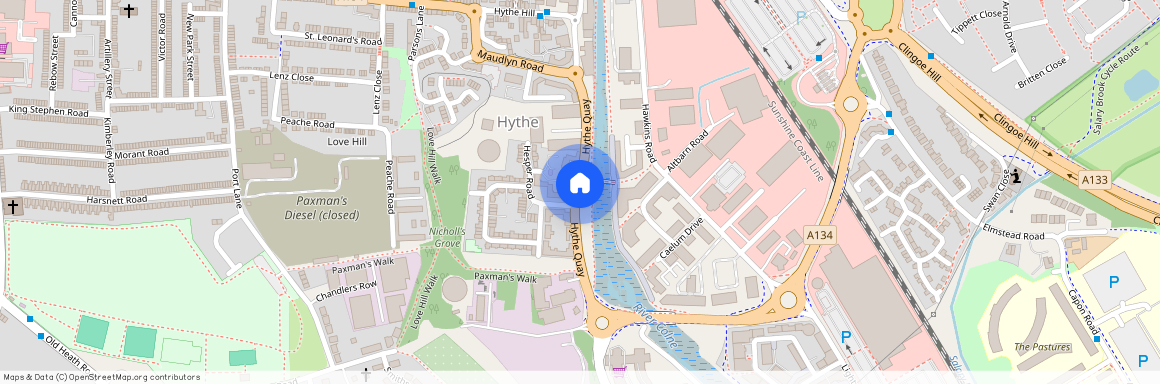 Hythe Quay, Essex, CO2