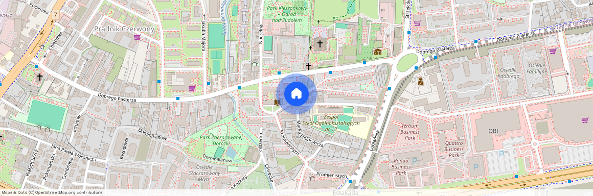 ul. Jurka Bitschana, Prądnik Czerwony, Prądnik Czerwony, Kraków, małopolskie