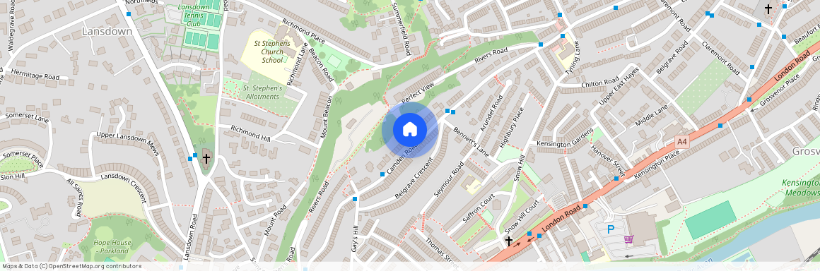 Prospect Place, Camden Road, Bath, Somerset, BA1