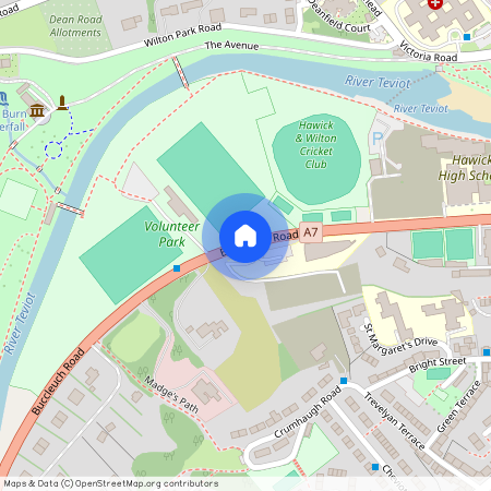 Buccleuch Rd, Hawick, Scottish Borders, TD9