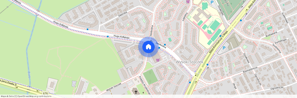 ul. Hugo Kołłątaja, Wysoki Stoczek, Białystok, podlaskie