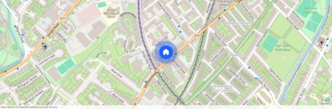 Slateford Road, Slateford, Edinburgh, EH11