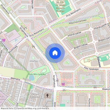 ul. Boglarczyków, Kabaty, Ursynów, Warszawa, mazowieckie