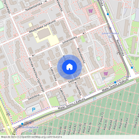 ul. Krzywińska, Bródno, Targówek, Warszawa, mazowieckie