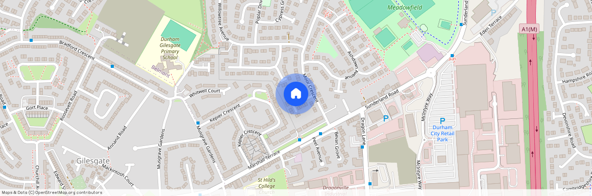 Moor Crescent, Durham