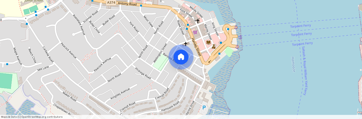 Salamanca Street, Torpoint, Cornwall, PL11