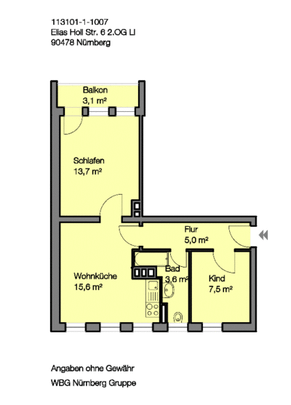 Wohnen auf Zeit am Dutzendteich bis Ende Juni 2027!! 2 Zimmer ab sofort! - Photo 1