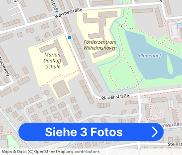 Demnächst frei! 3-Zimmer-Wohnung in Wilhelmshaven Fedderwardergroden - Foto 1