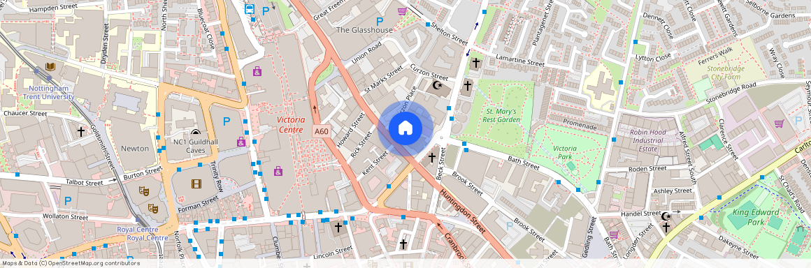 Huntingdon Street, Nottingham, NG1 3NY