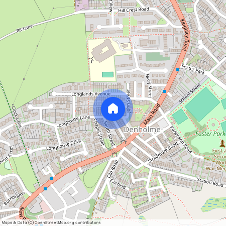 Moulson Terrace, Denholme, Bradford, BD13