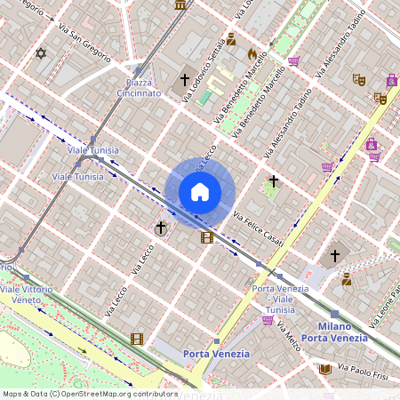 Via Panfilo Castaldi Porta Venezia Buenos Aires, Porta Venezia Milano