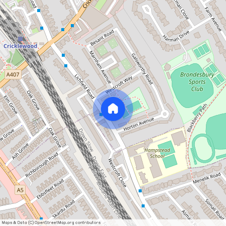 Lichfield Road, Cricklewood, London, NW2