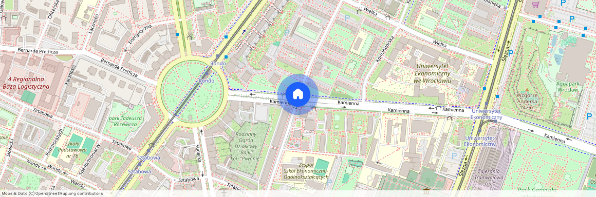 ul. Drukarska, Powstańców Śląskich, Krzyki, Wrocław, dolnośląskie