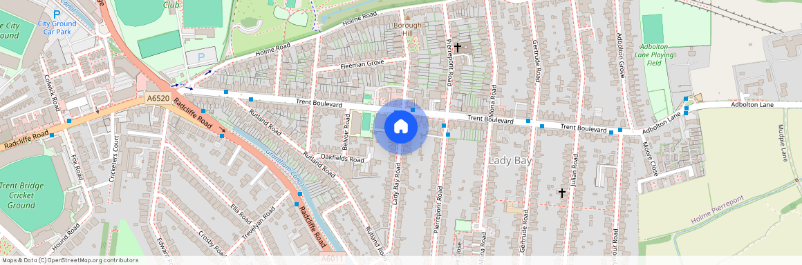 Trent Court, Nottingham, NG2, Trent Court, Lady Bay Road, West Bridgford, NG2