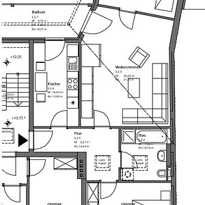 sanierte 3-Raum Altbauwohnung mit Südbalkon nähe Stadtzentrum - Photo 3