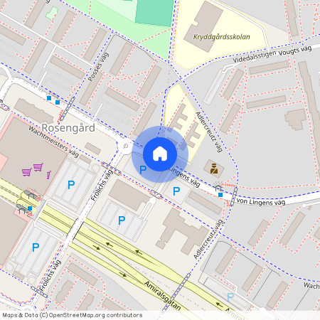 Von Lingens väg, Malmö