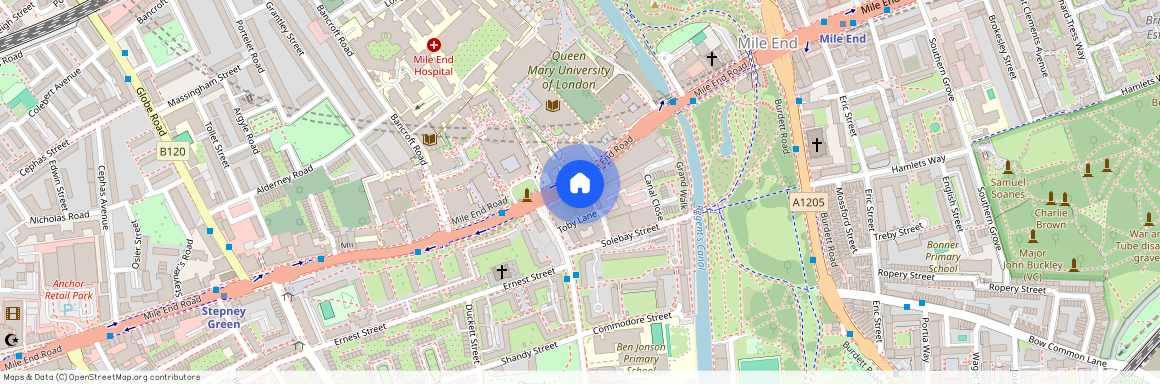 Mile End Road, London E1