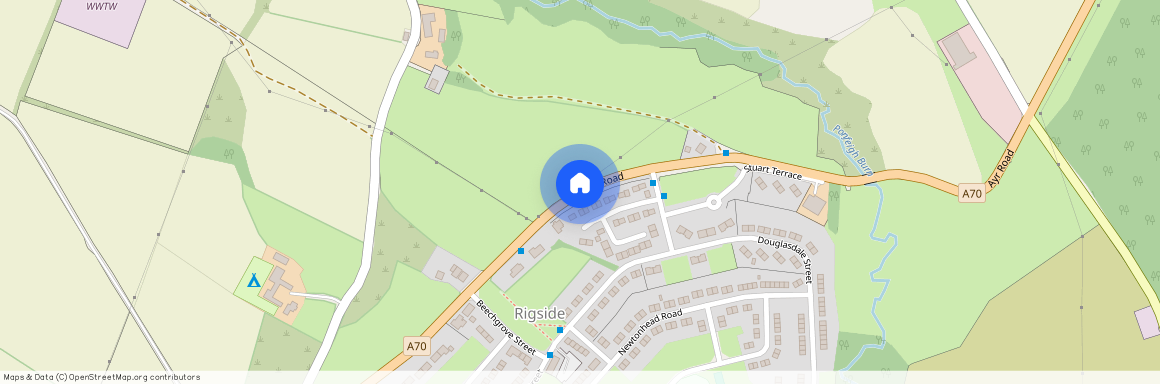 Ayr Road, Newtonhead, Rigside, South Lanarkshire, ML11