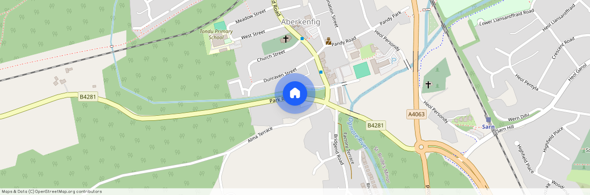 1 THE COURTYARD, WERN DEW FARM, ABERKENFIG.