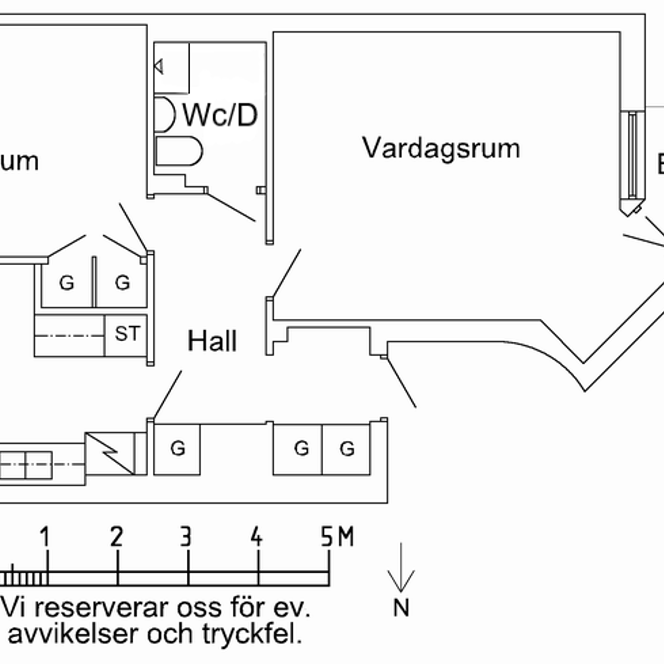 Tians väg 10 B, Bromölla - Photo 1