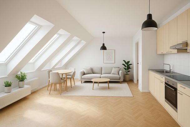 Brandhofgasse 12 Top 21: Jetzt! Helle Dachgeschosswohnung Nähe Karl-Franzens-Uni - Photo 1