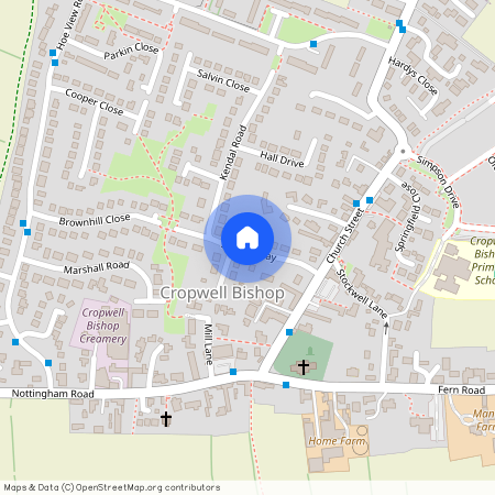 St Giles Way, Cropwell Bishop, Nottingham, Nottinghamshire, NG12