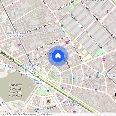 Via Fridtjof Nansen, Milan, Lombardy 20156