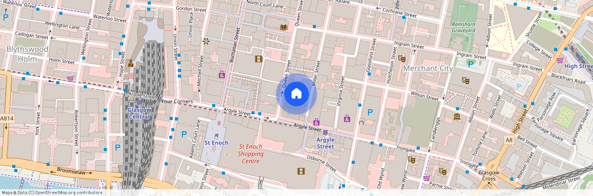 Queen Street, Flat 1-2, Glasgow G1