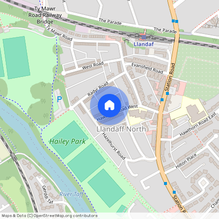 Hawthorn Road West, Llandaff North, Cardiff, CF14