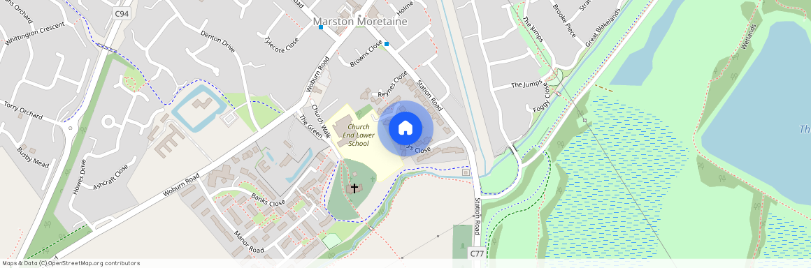 St Marys Close, Marston Moretaine, Beds