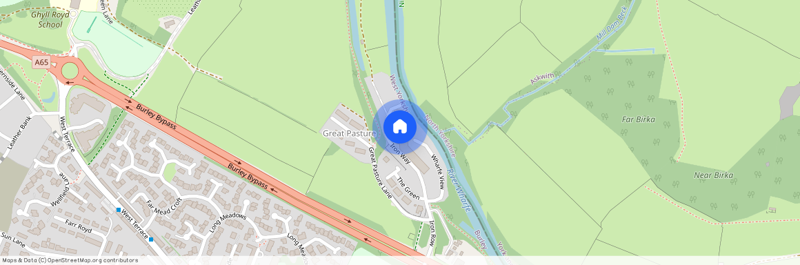 Iron Row, Burley in Wharfedale, Ilkley, West Yorkshire, LS29