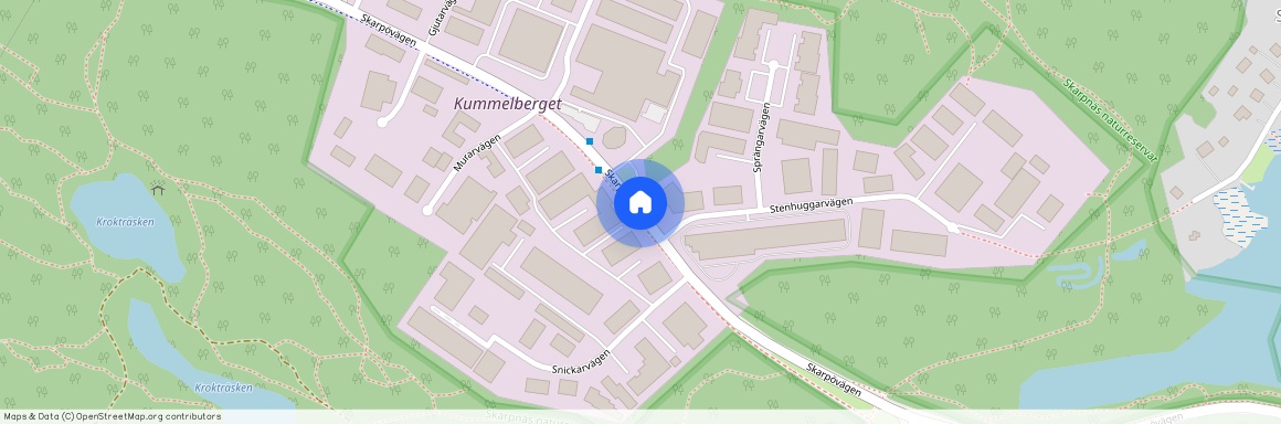 Skarpövägen, Saltsjö-Boo