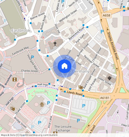 Law Russell House, ** Vicar Lane, Bradford, West Yorkshire, BD1