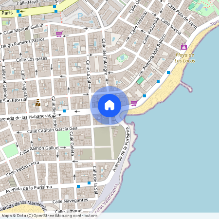 Avenida Habaneras - Curva de Palangre, Torrevieja