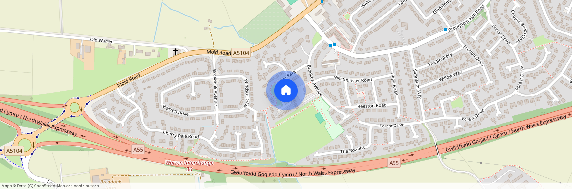 Lancaster Park, Broughton, Chester, Clwyd, CH4