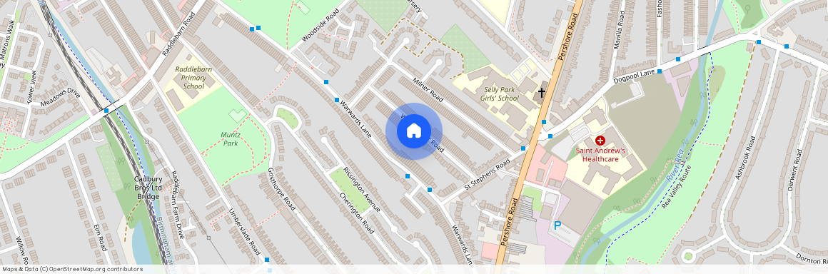 Westminster Road, Selly Oak, Birmingham, West Midlands, B29