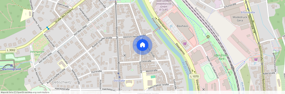 Nordstraße 3, 07548 Gera