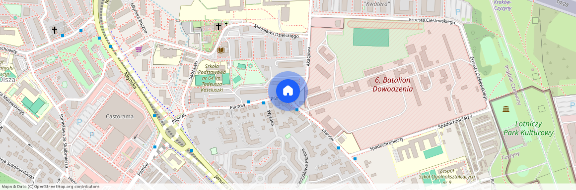 ul. Akacjowa, Rakowice, Prądnik Czerwony, Kraków, małopolskie