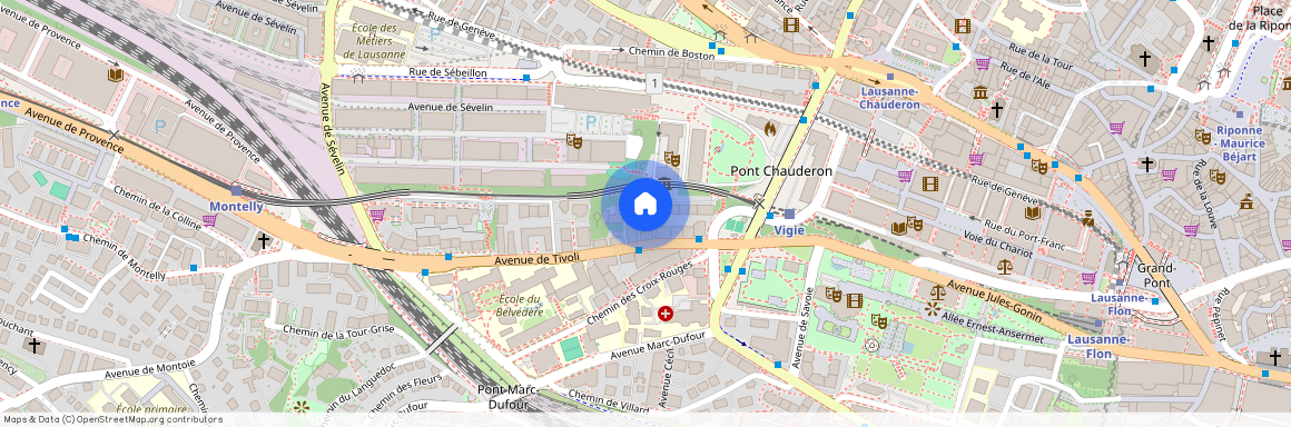 1007, Lausanne, Av. de Tivoli, 14