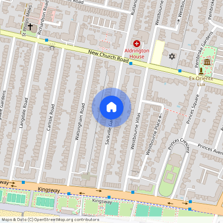 Sackville Gardens, Hove, East Sussex, BN3