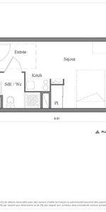 Location Appartement 1 pièce 19m² AUZEVILLE TOLOSANE 31320 - Photo 4