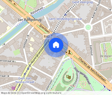 Leuke studio vlakbij Sint-Pietersplein en Citadelpark - Foto 1