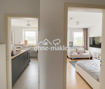 Helle 2-Zimmer-Wohnung mit Einbauküche und Aufzug in Aachen-Kronenberg - Foto 1