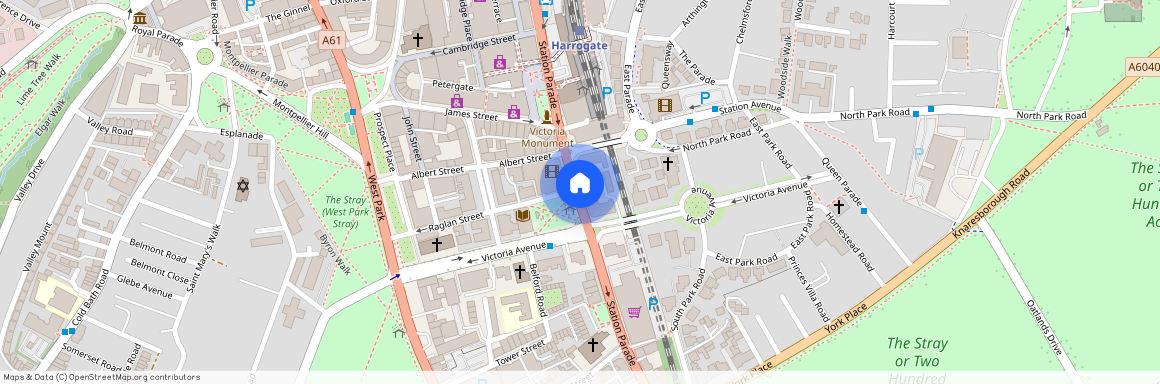 Station Parade, North Yorkshire, HG1 1ST, Harrogate