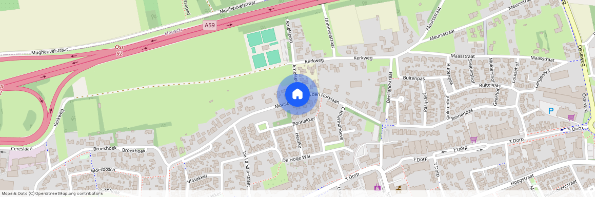 Broekhoek, Broekhoek - Monseigneur van Den Hurklaan, 5384VR, Heesch