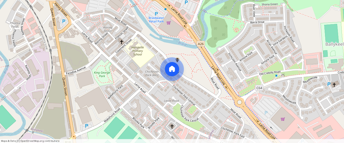 127 Moat Road, BT42 4AA, Ballymena