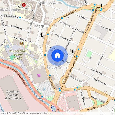 Rua Pacaembu - Bangu, Santo André - SP