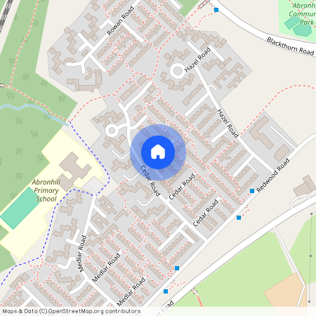 CEDAR ROAD, Abronhill, Cumbernauld